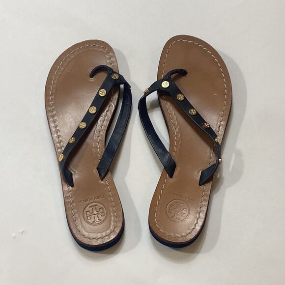 TORY BURCH WOMEN SANDALS SIZE APPROXIMATELY 8/9 - Picture 1 of 10
